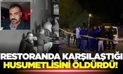 Restoranda kurşun yağdırdı: 1 ölü