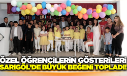 Sarıgöl'de özel öğrencilerin gösterileri büyük beğeni topladı!