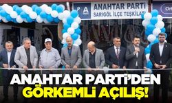 Anahtar Parti Sarıgöl İlçe Başkanlığı Görkemli Bir Törenle Açıldı