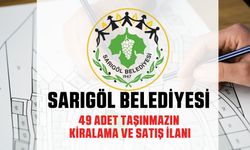 Sarıgöl Belediyesi Taşınmazların Kiralama ve Satış İhalesi