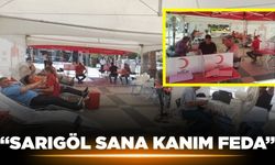 Sarıgöl'de kan bağışı kampanyası