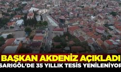 Sarıgöl'de 35 yıllık tesis yenileniyor