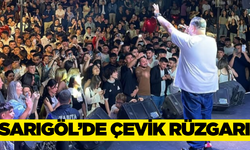 Sarıgöl'de 19 Mayıs coşkusu Yener Çevik ile katlandı