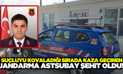 Eğimli arazide düşerek ağır yaralanan Jandarma Astsubay şehit oldu