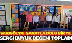 Sarıgöllü miniklerden unutulmaz sergi