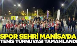 Manisa'da tenis turnuvası heyecanı