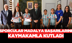 Kaymakamlıkta Madalya Coşkusu