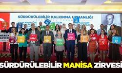 Sürdürülebilir Manisa Zirvesi'nde Başkan Zeyrek'te yer aldı