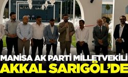 Manisa Milletvekili Tamer Akkal Sarıgöl'de