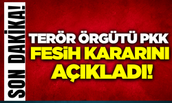 Terör Örgütü PKK fesih kararını açıkladı!