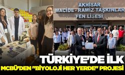 Türkiye'de ilk: MCBÜ'den "Biyoloji Her Yerde" projesi