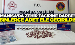 Manisa'da jandarma binlerce adet uyuşturucu hap ele geçirdi!