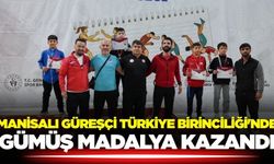 Manisa'nın gururu Türkiye Birinciliği'nde gümüş madalya kazandı
