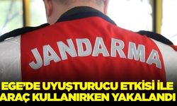 Aydın'da uyuşturucu etkisi ile araç kullanırken jandarmaya yakalandı