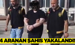 Aydın'da 4 aranan şahıs yakalandı