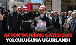 Ege’de Kahramana Veda Kıbrıs Gazisi Askeri Törenle Uğurlandı