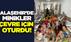 Alaşehir'de çevre bilinci için farkındalık etkinliği!