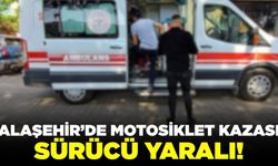 Alaşehir'de feci kaza: 1 yaralı