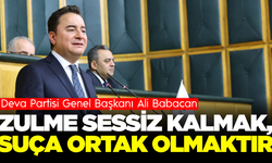 Ali Babacan'dan İsrail'e tepki