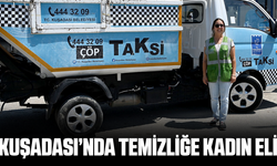 Alo Çöp Taksi’nin direksiyonunda bir kadın