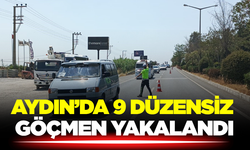 Aydın’da Düzensiz Göçle Mücadele Kapsamında Denetim Yapıldı
