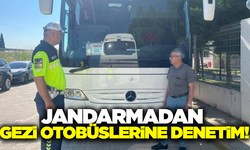 Aydın'da gezi otobüslerine denetim!