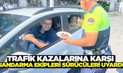 Aydın'da jandarma ekipleri sürücüleri uyardı!