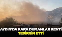 Aydın'da Kentin Zirvesinden Yükselen Dumanlar Paniğe Neden Oldu!