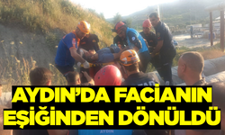 Aydın’da Freni Patlayan Kamyon Jeotermal Hattına Çarptı
