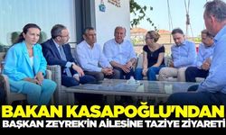 Bakan Kasapoğlu'ndan Zeyrek ailesine taziye