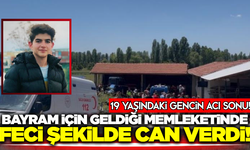 Kütahya'da acı olay: Traktör tekerliği ile römork arasında sıkışan genç can verdi!