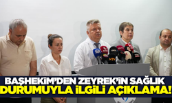 Başhekim Prof. Dr. Topçu'dan Başkan Zeyrek’in sağlık durumuyla ilgili açıklama yaptı!