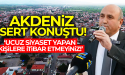 Başkan Akdeniz'den eleştirilere sert tepki!