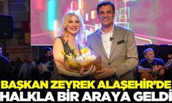 Başkan Zeyrek Alaşehir'de