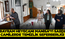 Manisa’da Bayram Hazırlıkları: Camilerde Temizlik Serüveni