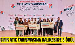 Balıkesir'e Sıfır Atık Yarışması'ndan 3 Ödül!