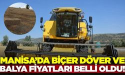 Manisa'da biçer-döver fiyatları belli oldu