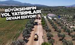 Muğla Büyükşehir'in yol yatırımları sürüyor!
