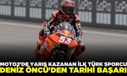 Moto2'de yarış kazanan ilk Türk sporcu oldu