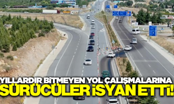 Denizli-Antalya yolunda bitmeyen çile: Sürücüler isyan etti!