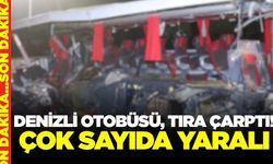 Denizli'de feci kaza: Çok sayıda yaralı