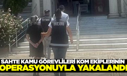 Didim'de Sahte Kamu Görevlileri Yakalandı