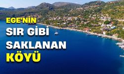 Kalabalıktan bunalanlar için yeni cennet! Ege'nin sır gibi saklanan köyü