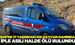 Ege'de şüpheli ölüm: 17 yaşındaki kız iple asılı halde bulundu
