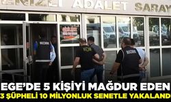 Denizli'de "Tefecilik" operasyonu: Şüpheliler yakalandı