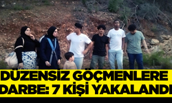 Sahil Güvenlik Fethiye’de 7 Kaçak Göçmeni Yakaladı