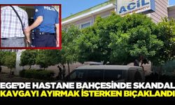 Ege'de bıçaklı kavga