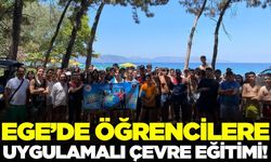 Ege'de öğrencilere çevre bilinci ve doğa koruma eğitimi