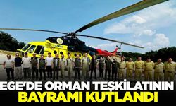Ege'de orman personellerinin bayramı kutlandı