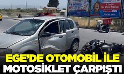 Ege'de feci kaza: 1 kişi yaralı!